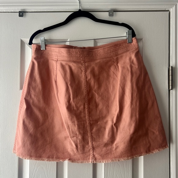 Madewell Denim Pink Mini Skirt - Picture 3 of 3